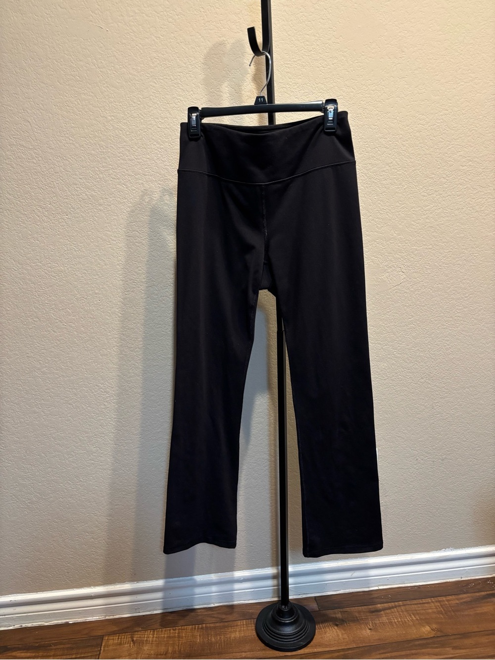 Tek Gear Black High-Rise Wide-Waistband Leggings